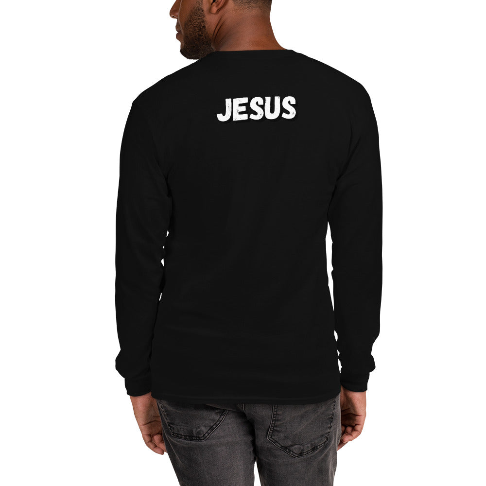 For God I Will Live, For God I Will Die (Stripe) Long Sleeve Shirt