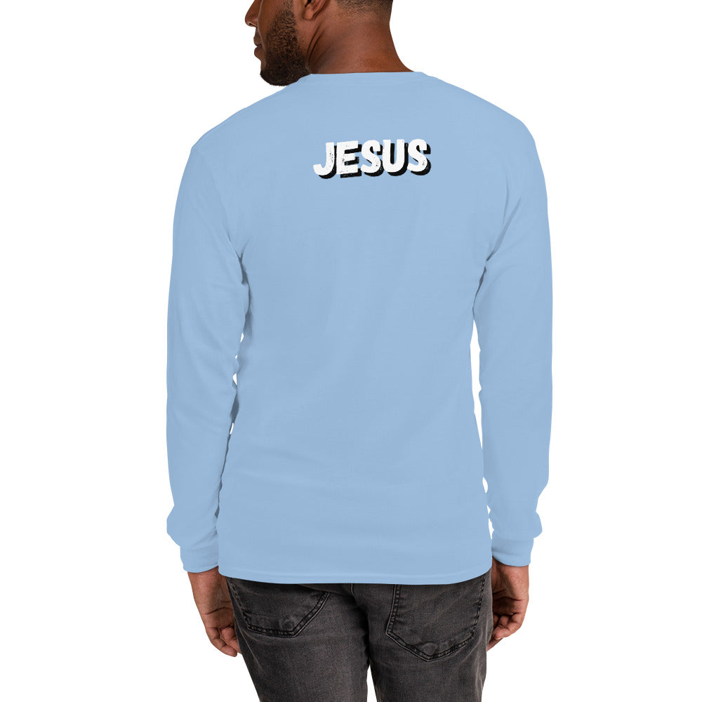 For God I Will Live, For God I Will Die (Stripe) Long Sleeve Shirt