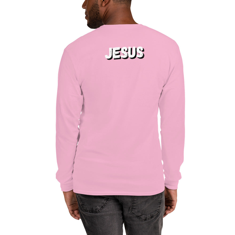 For God I Will Live, For God I Will Die (Stripe) Long Sleeve Shirt