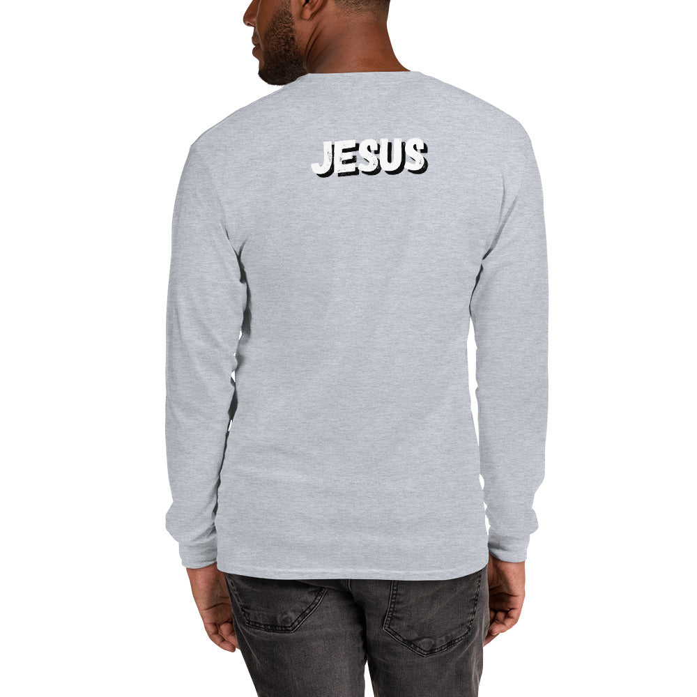 For God I Will Live, For God I Will Die (Stripe) Long Sleeve Shirt