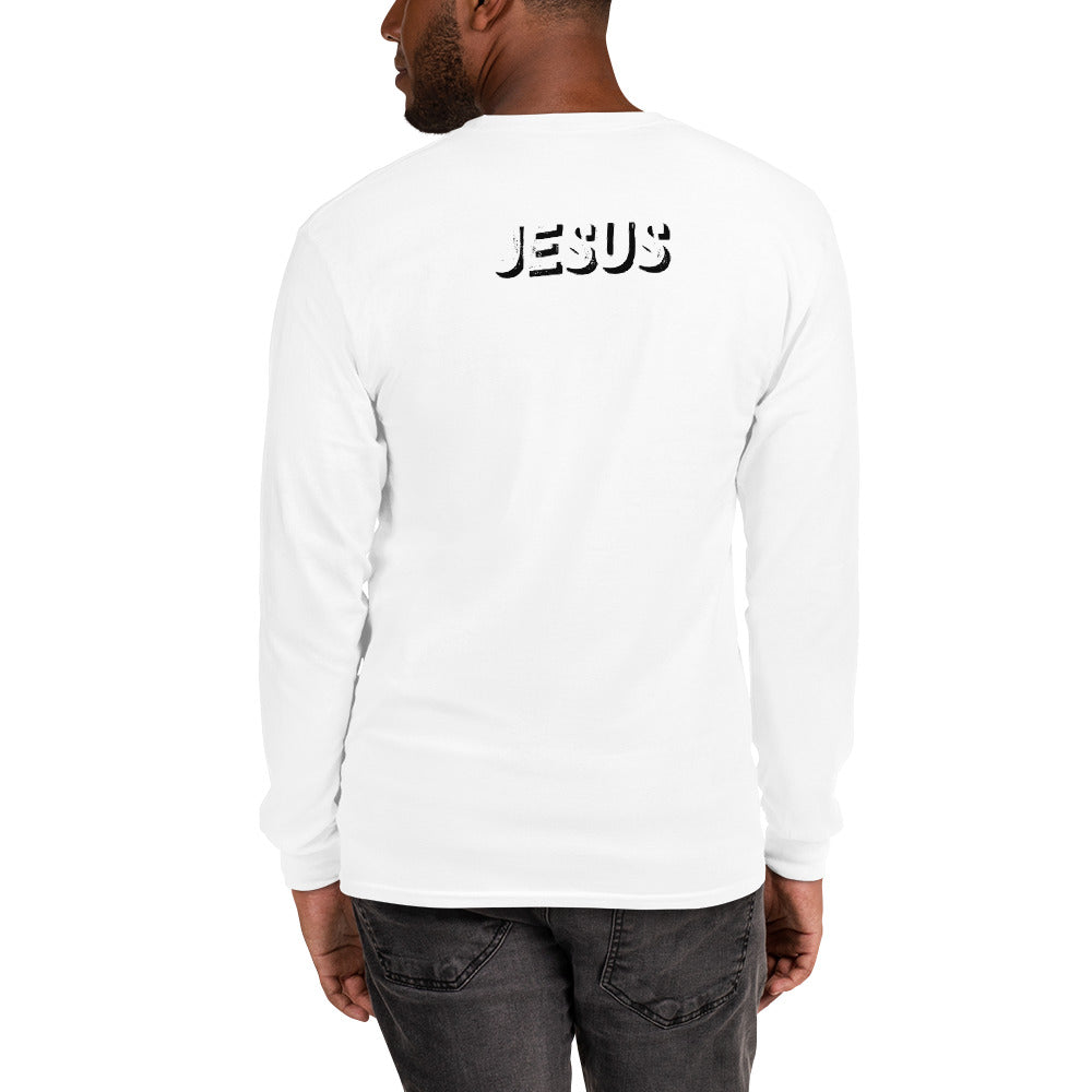 For God I Will Live, For God I Will Die (Stripe) Long Sleeve Shirt