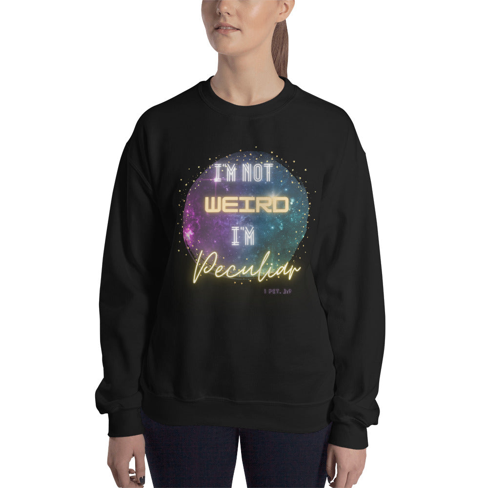 I'm Not Weird, I'm Peculiar Sweatshirt