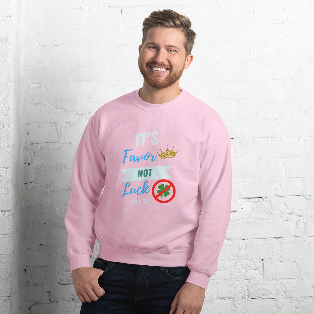It's Favor, Not Luck Sweatshirt