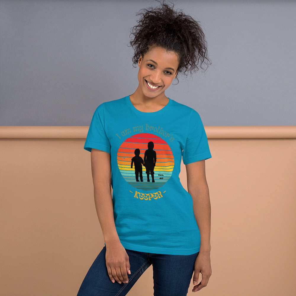 Brother's Keeper t-shirt (female black logo)