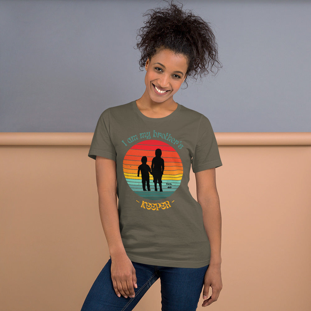 Brother's Keeper t-shirt (female black logo)