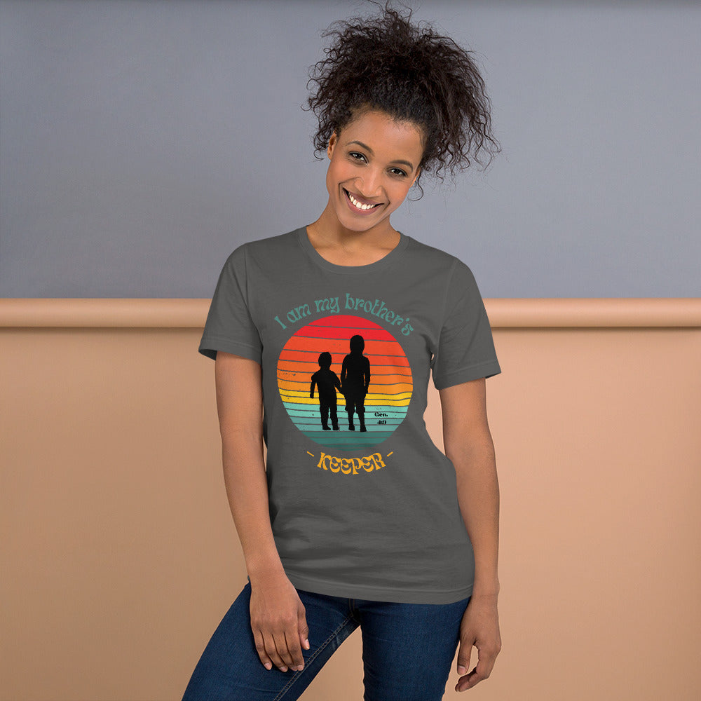 Brother's Keeper t-shirt (female black logo)