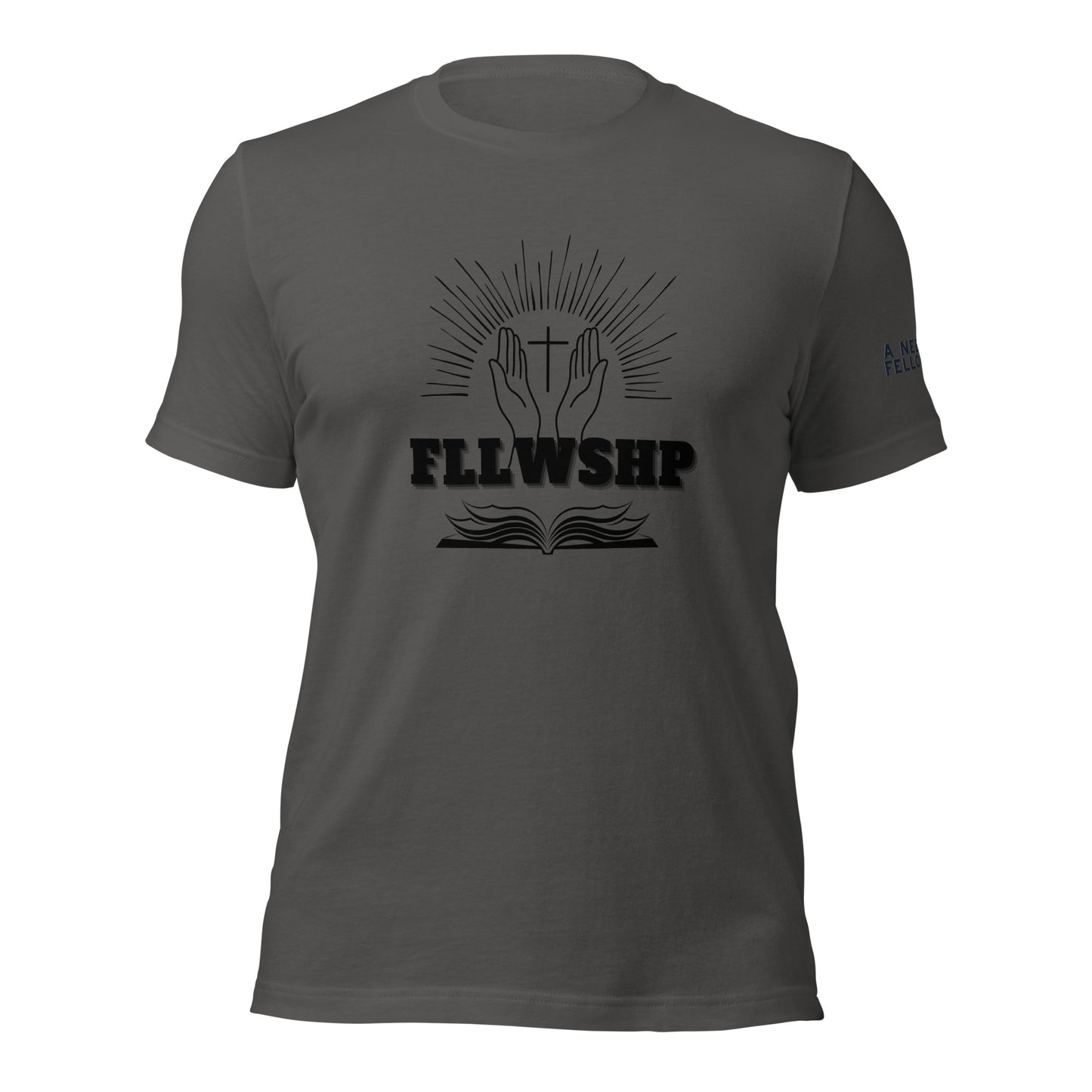 FLLWSHP T-shirt (black print)