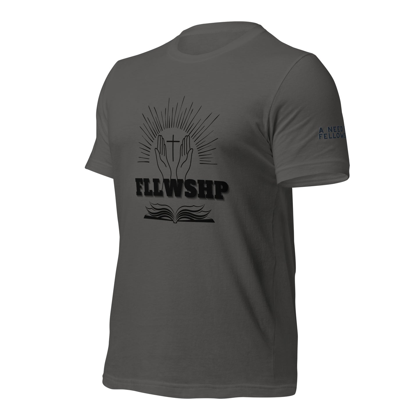 FLLWSHP T-shirt (black print)