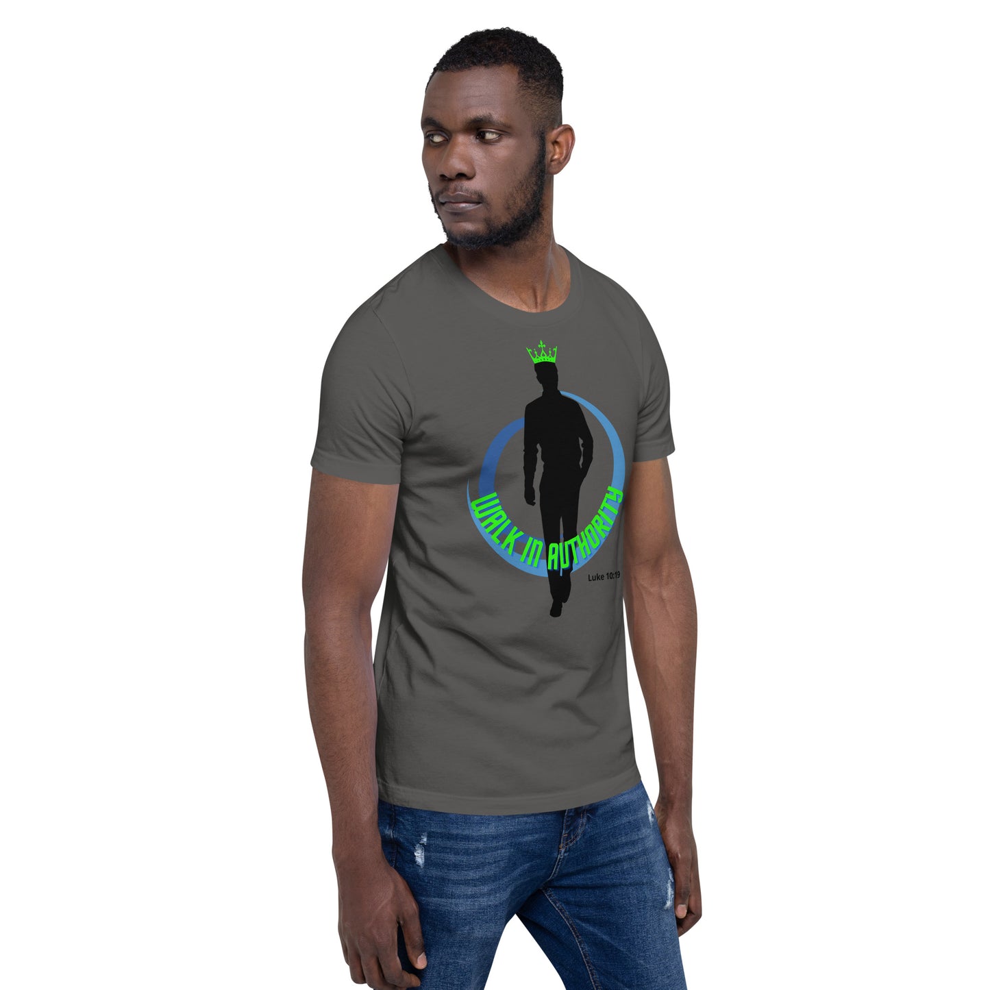 Walk in authority t-shirt