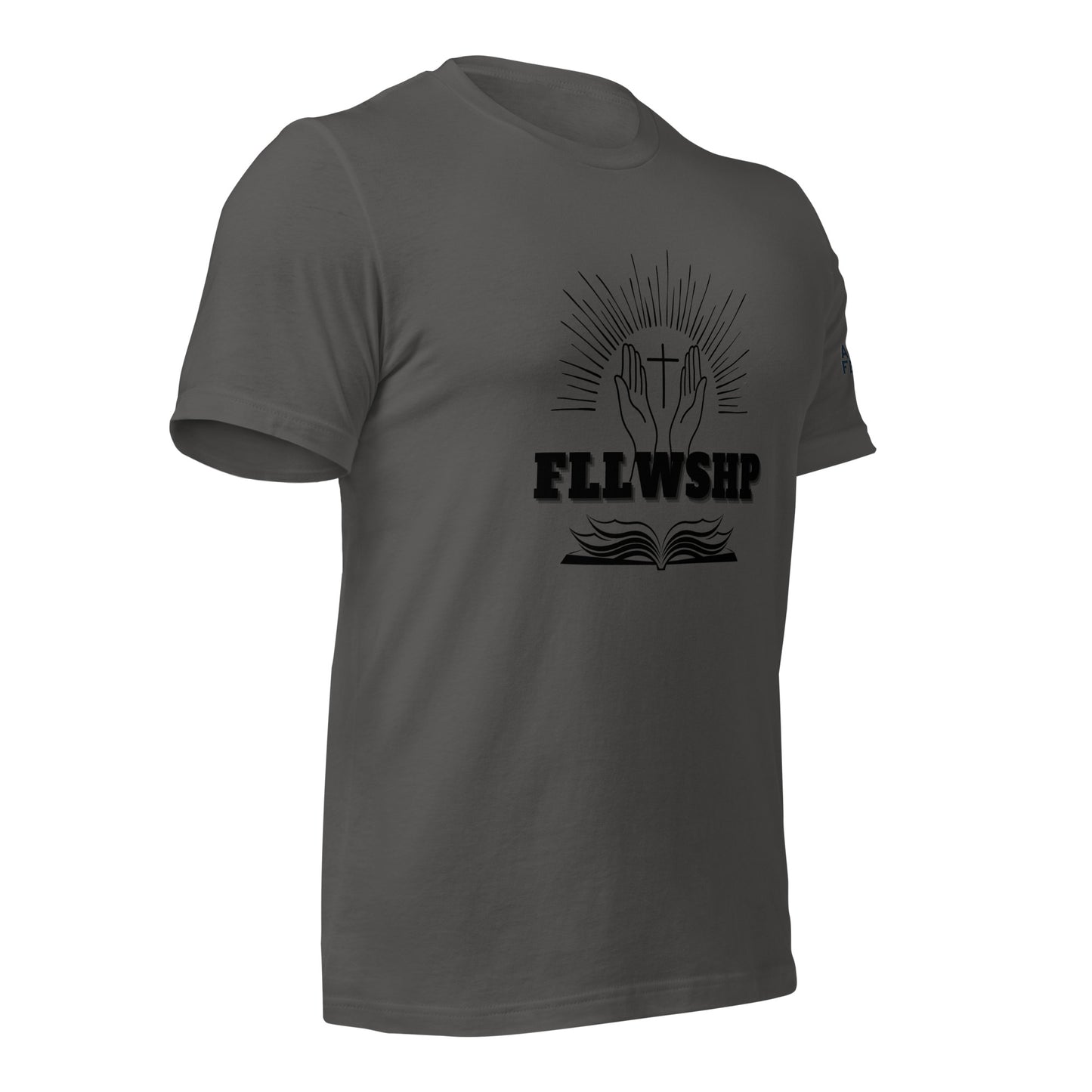 FLLWSHP T-shirt (black print)