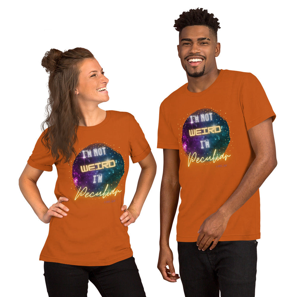 I'm Not Weird, I'm Peculiar T-shirt