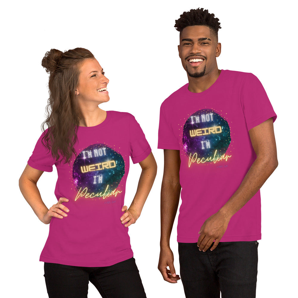 I'm Not Weird, I'm Peculiar T-shirt
