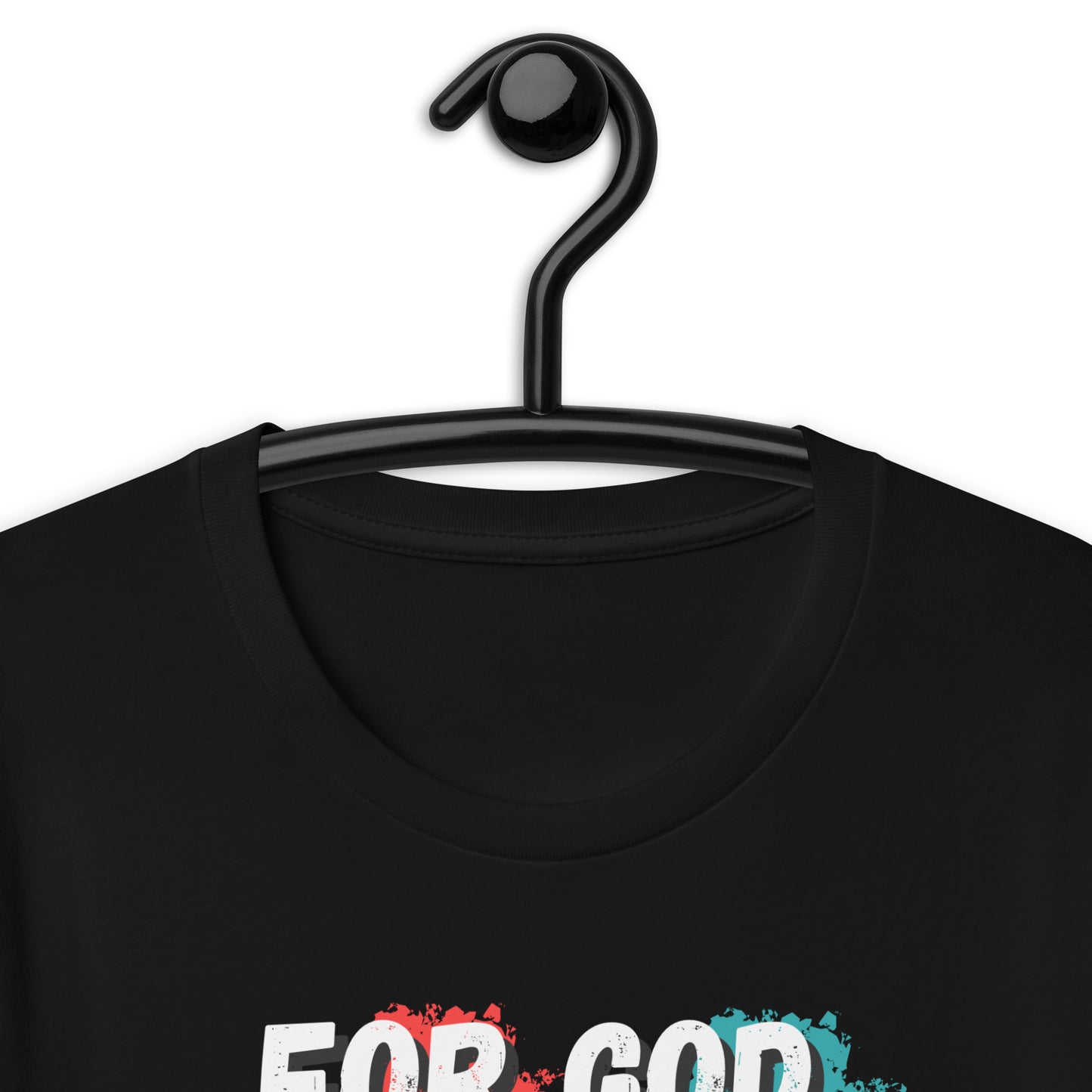 For God I Will Live, For God I Will Die (stripe) t-shirt