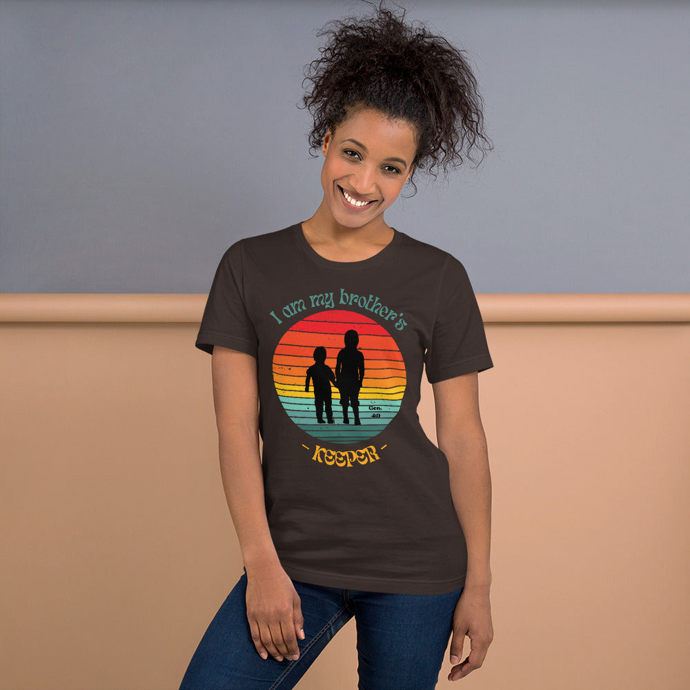 Brother's Keeper t-shirt (female black logo)