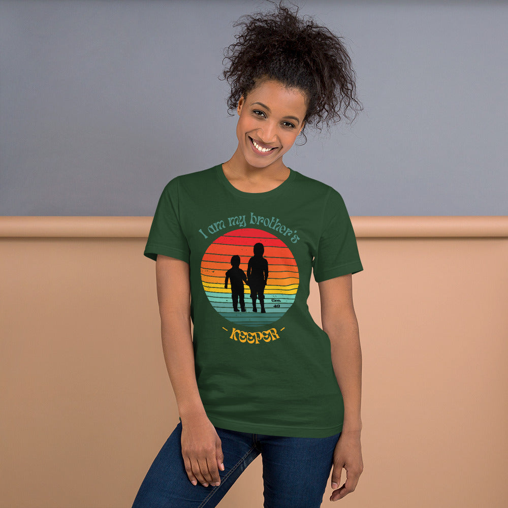 Brother's Keeper t-shirt (female black logo)