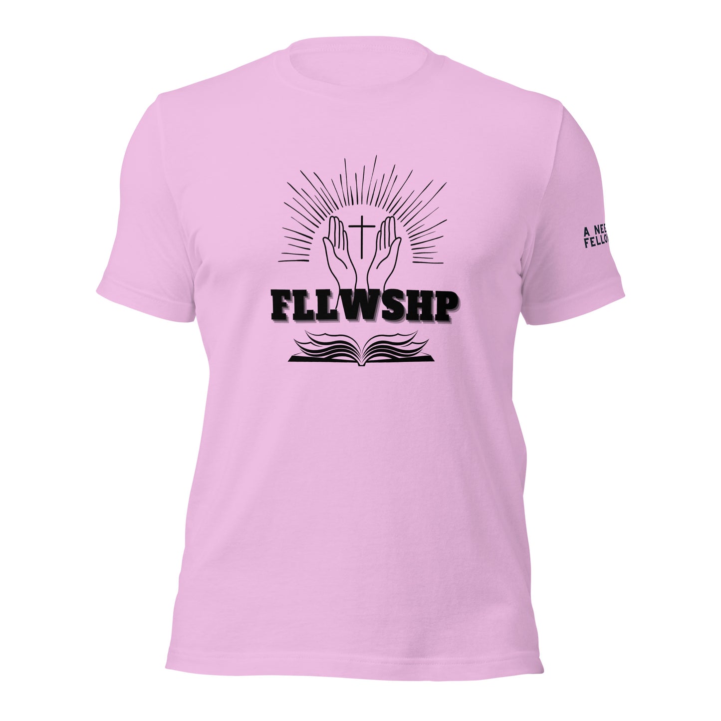 FLLWSHP T-shirt (black print)