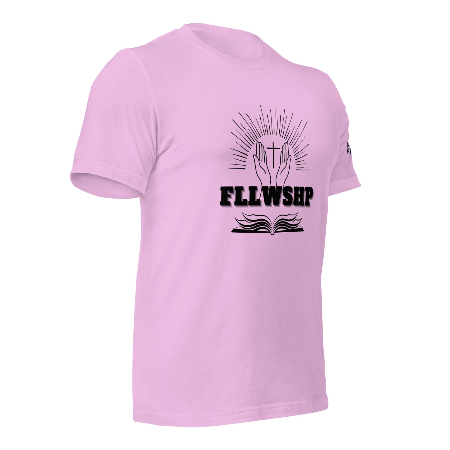 FLLWSHP T-shirt (black print)