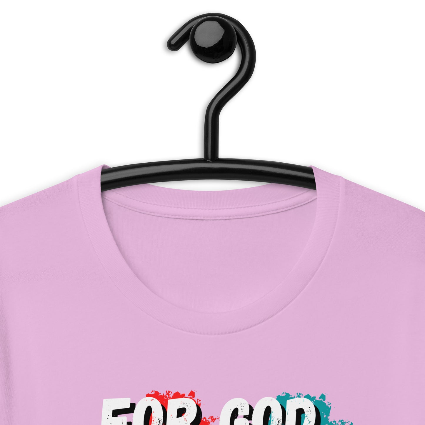 For God I Will Live, For God I Will Die (stripe) t-shirt