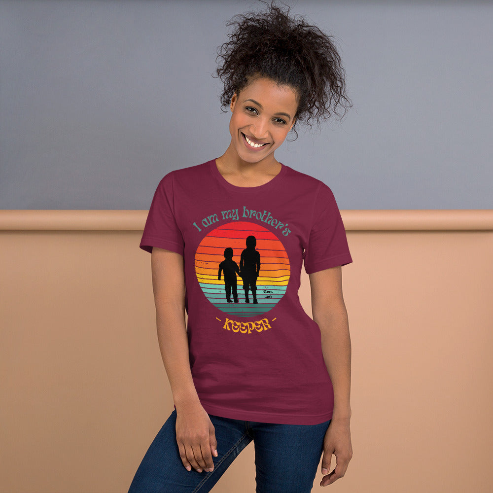 Brother's Keeper t-shirt (female black logo)