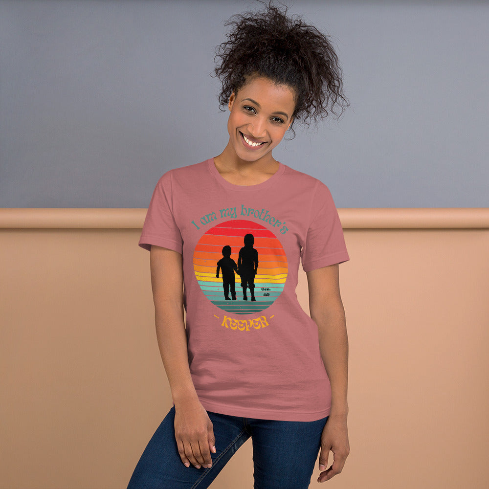 Brother's Keeper t-shirt (female black logo)
