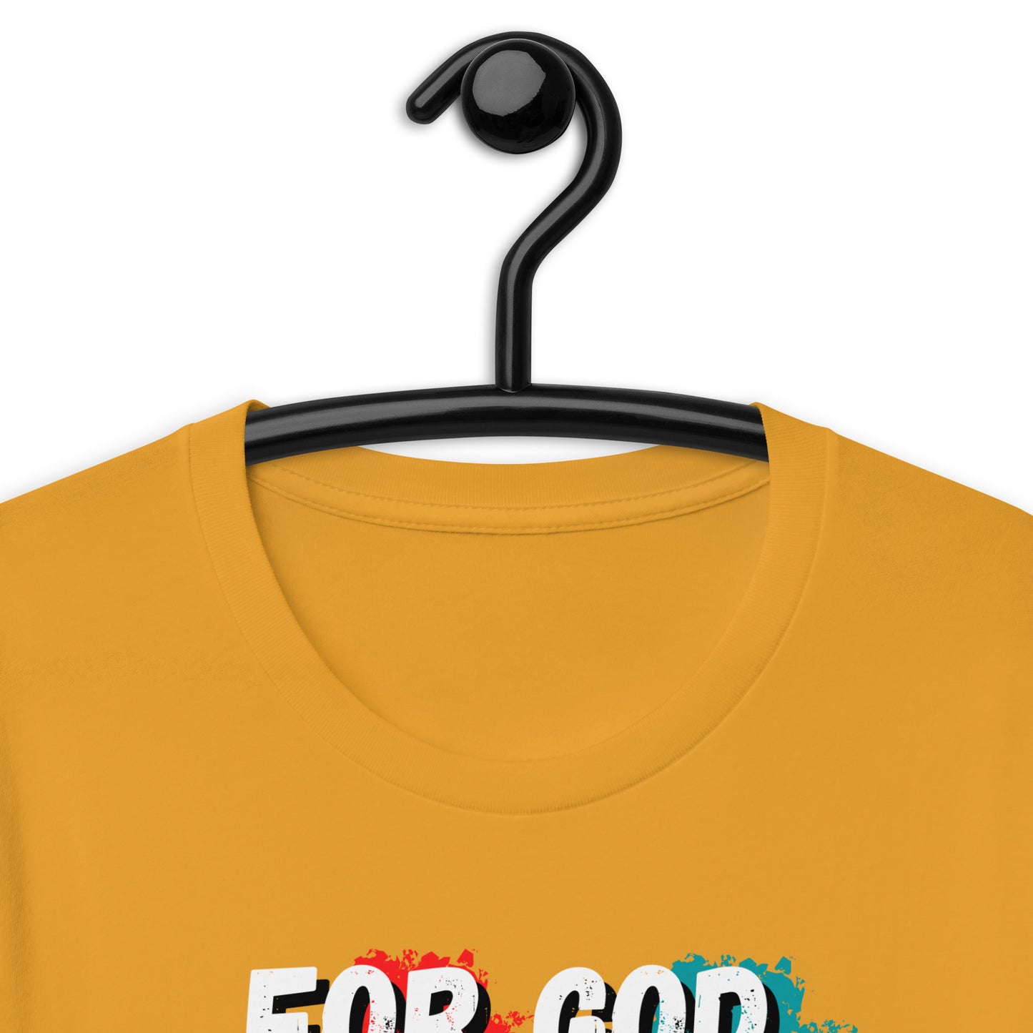For God I Will Live, For God I Will Die (stripe) t-shirt