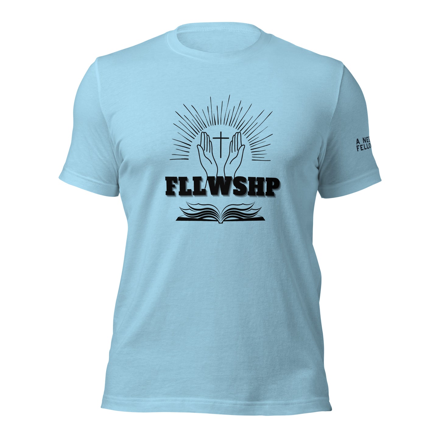 FLLWSHP T-shirt (black print)