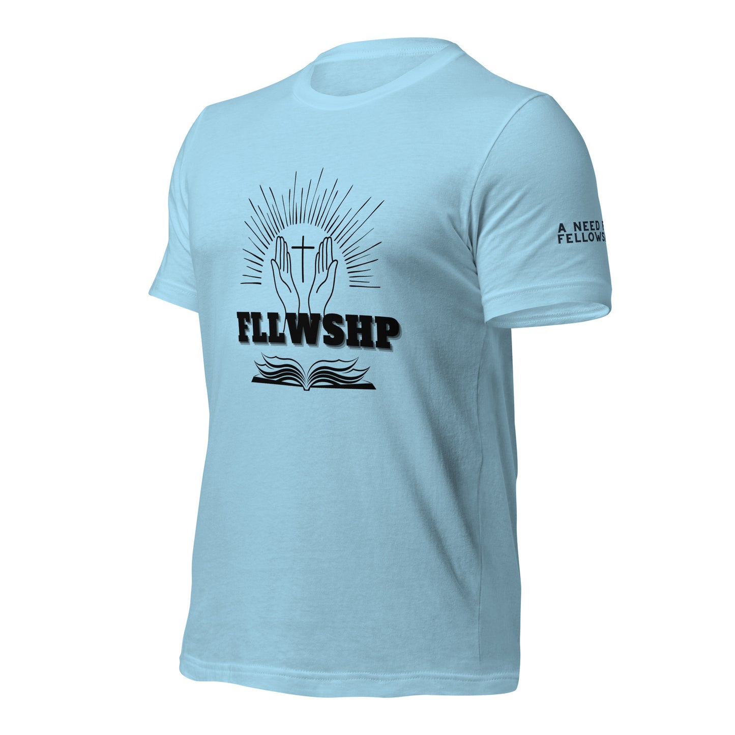 FLLWSHP T-shirt (black print)