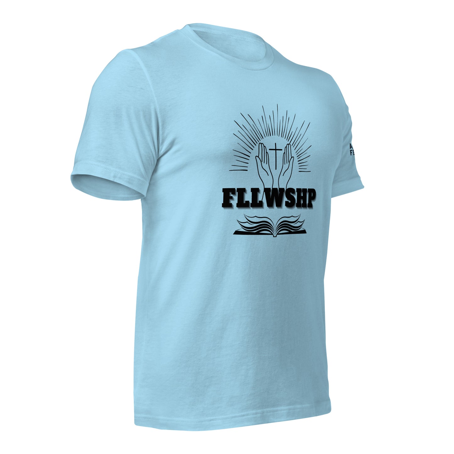 FLLWSHP T-shirt (black print)