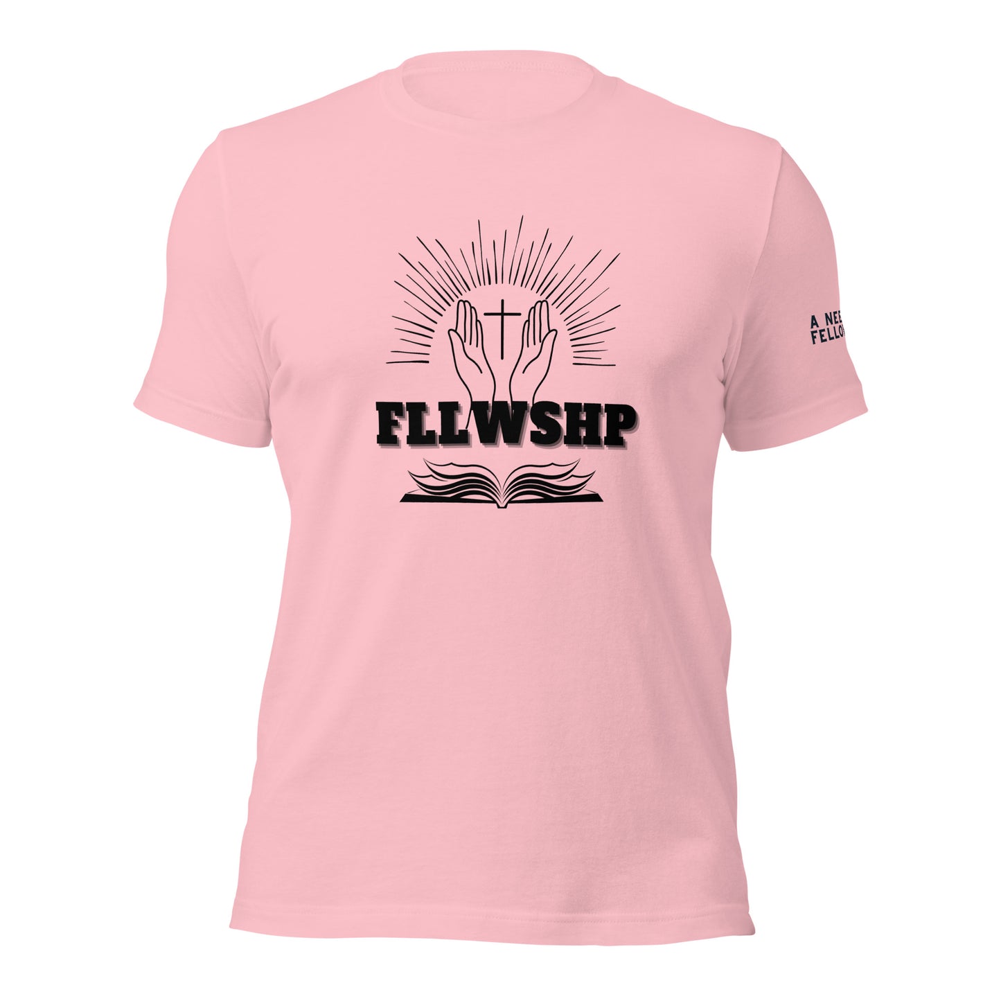 FLLWSHP T-shirt (black print)