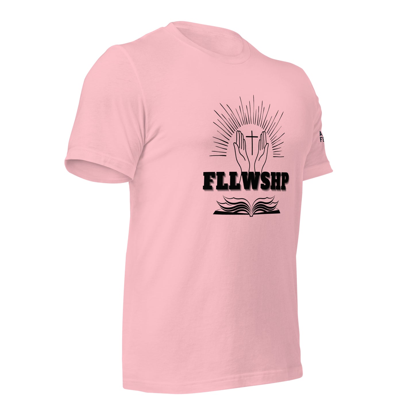 FLLWSHP T-shirt (black print)