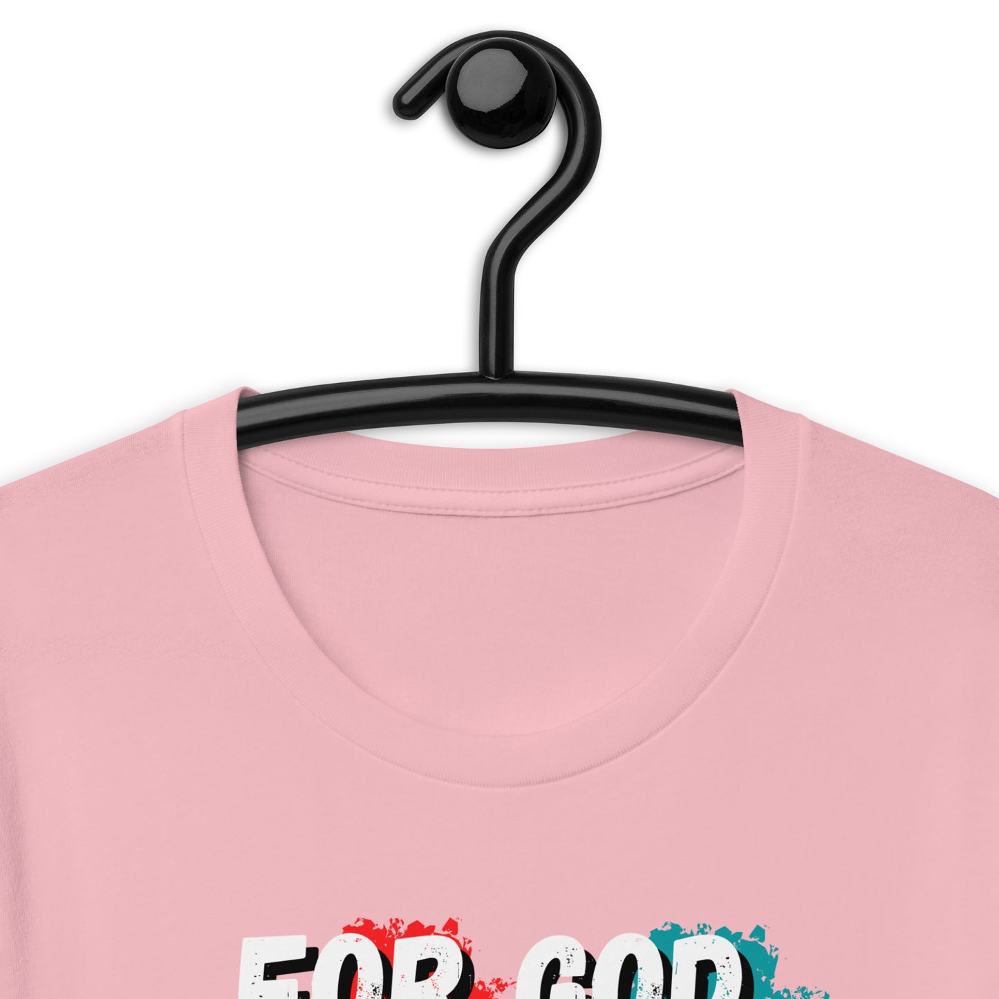 For God I Will Live, For God I Will Die (stripe) t-shirt