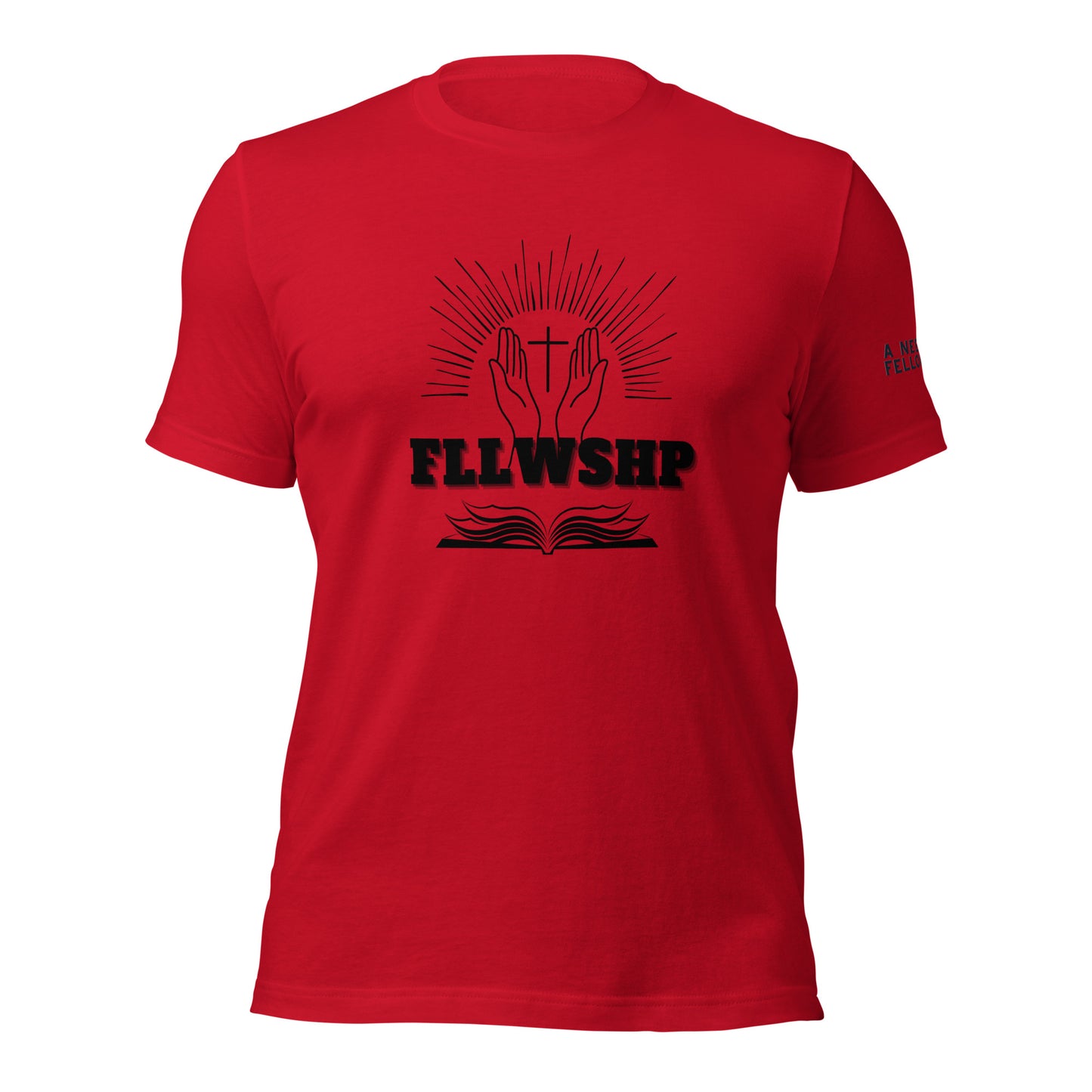 FLLWSHP T-shirt (black print)