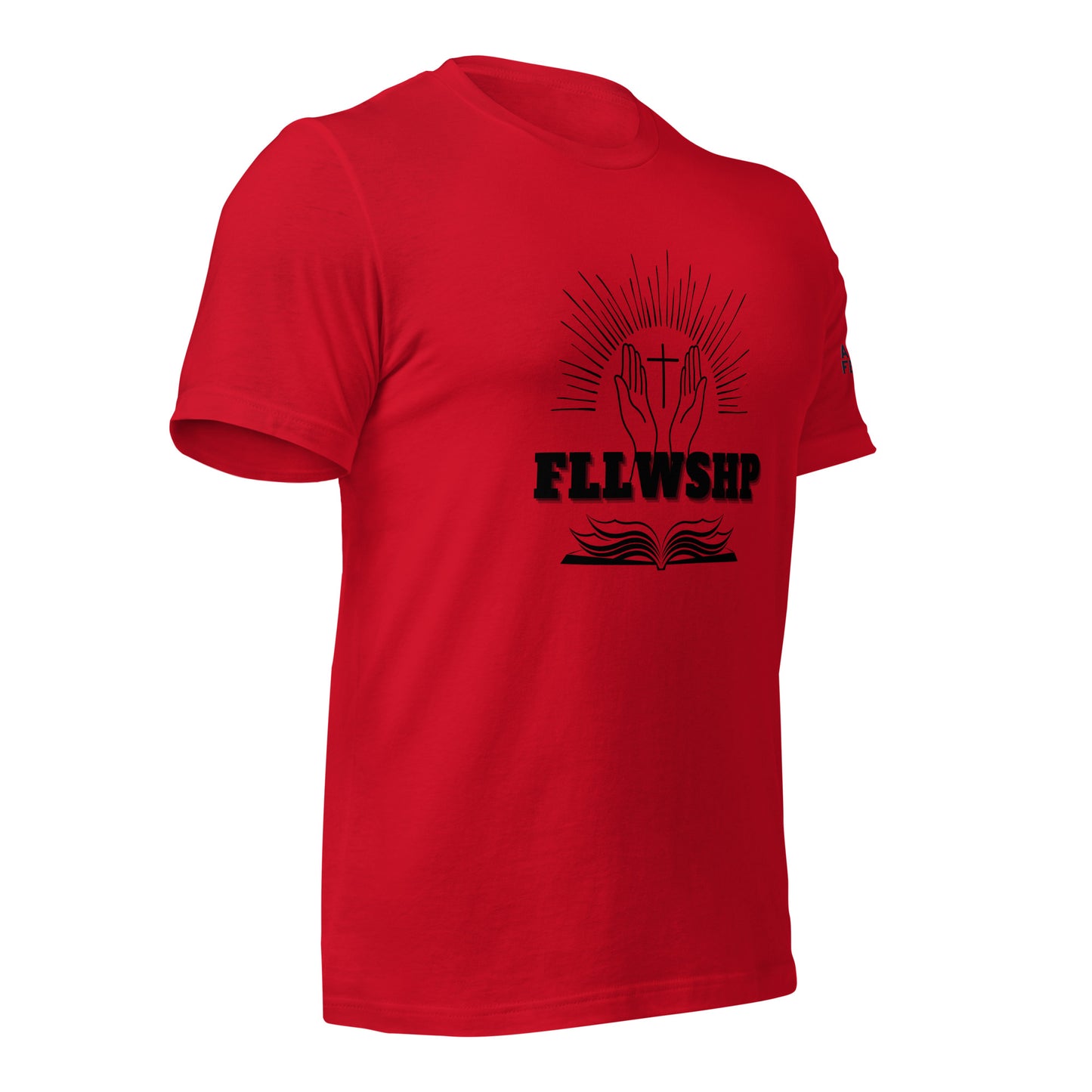 FLLWSHP T-shirt (black print)