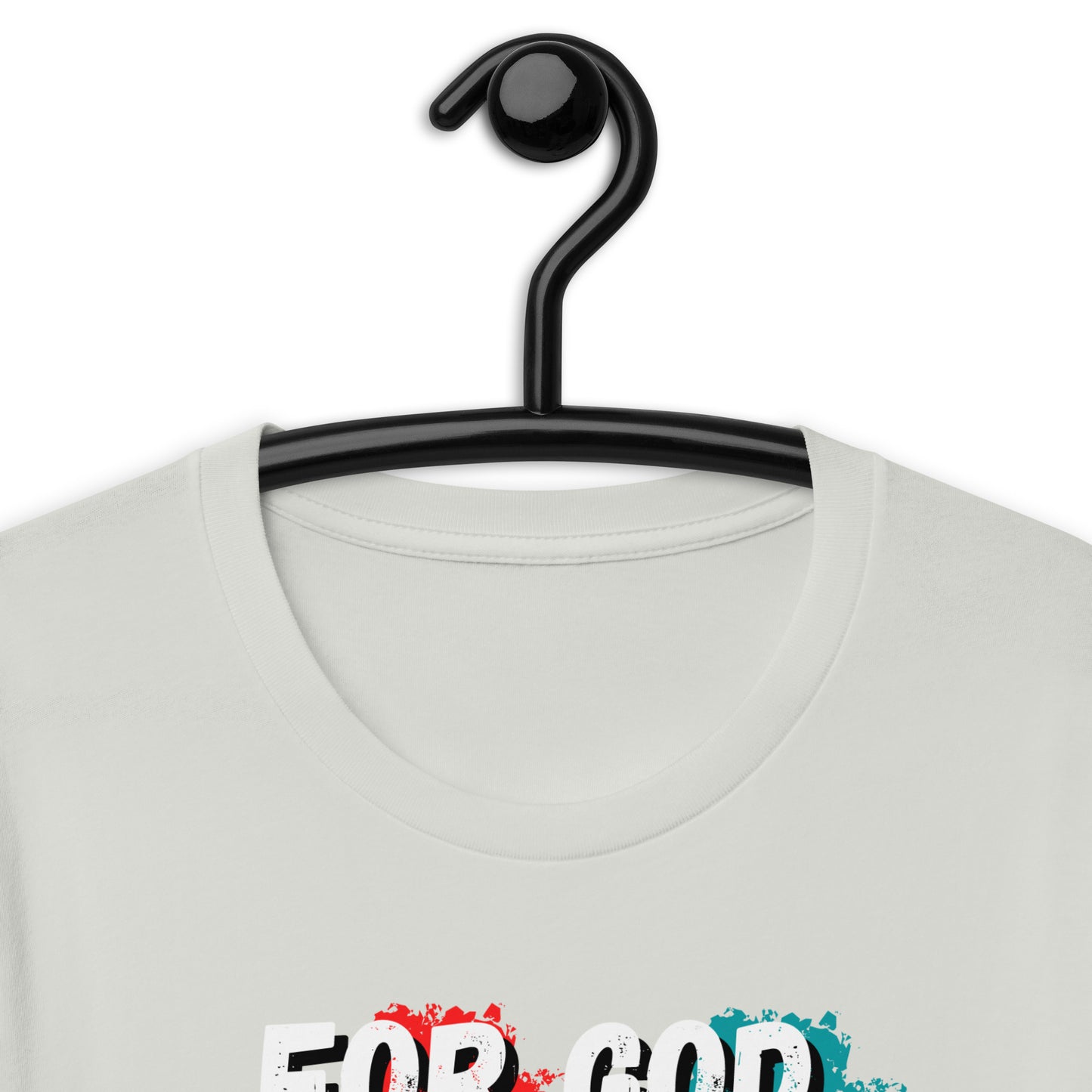 For God I Will Live, For God I Will Die (stripe) t-shirt