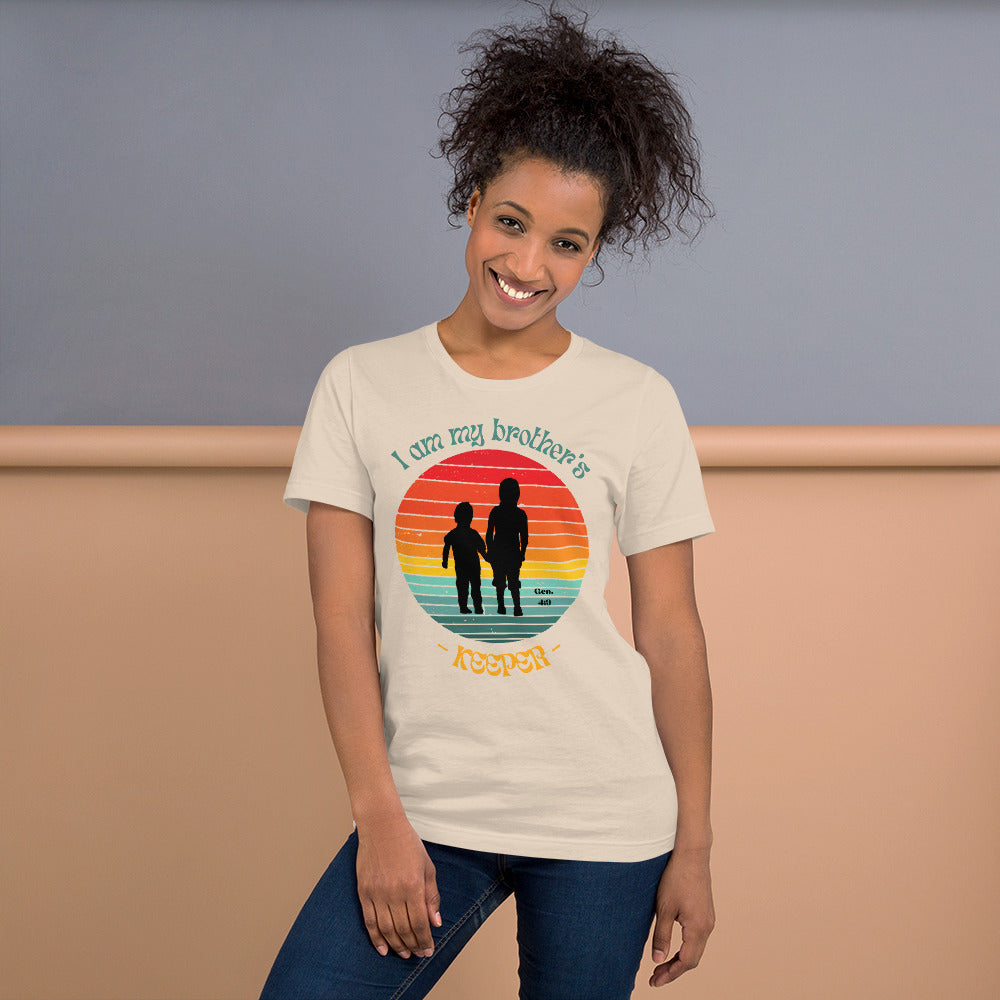 Brother's Keeper t-shirt (female black logo)