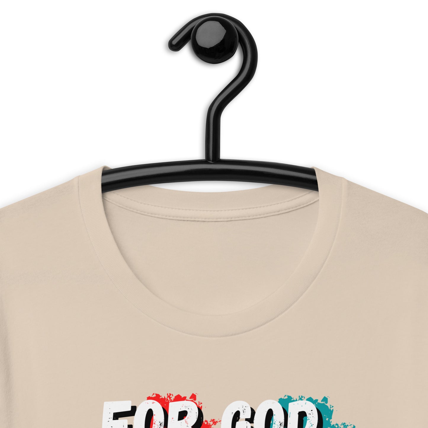 For God I Will Live, For God I Will Die (stripe) t-shirt