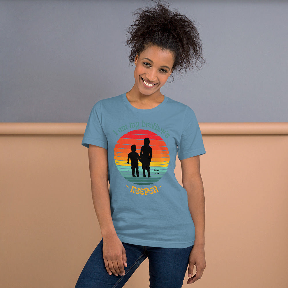 Brother's Keeper t-shirt (female black logo)