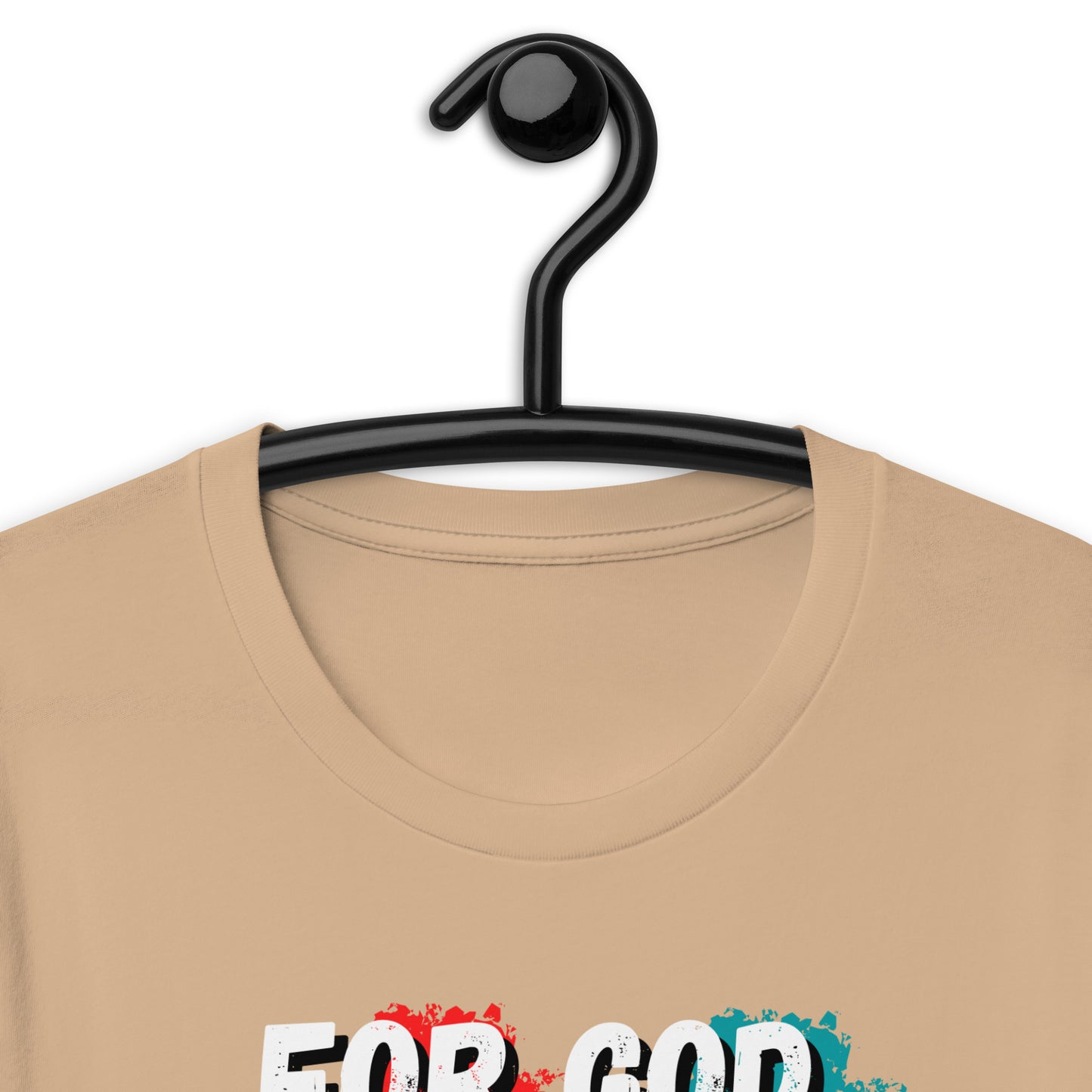 For God I Will Live, For God I Will Die (stripe) t-shirt