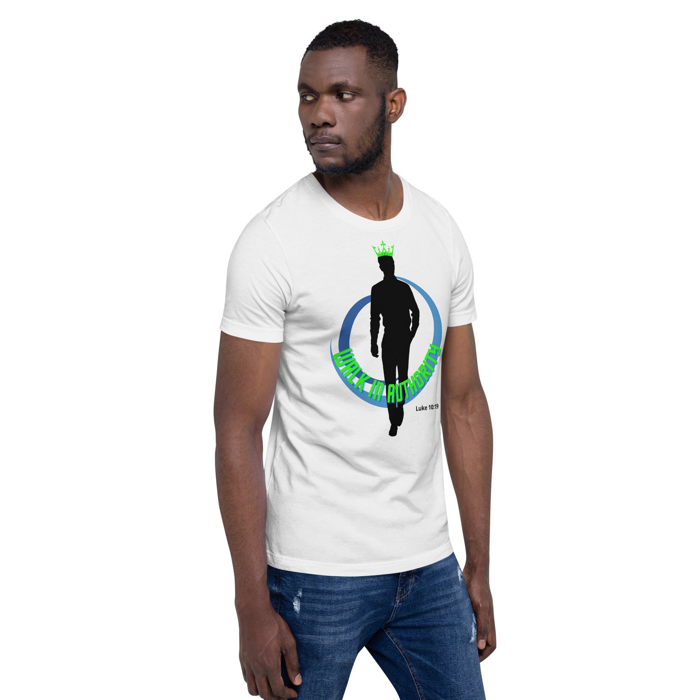 Walk in authority t-shirt