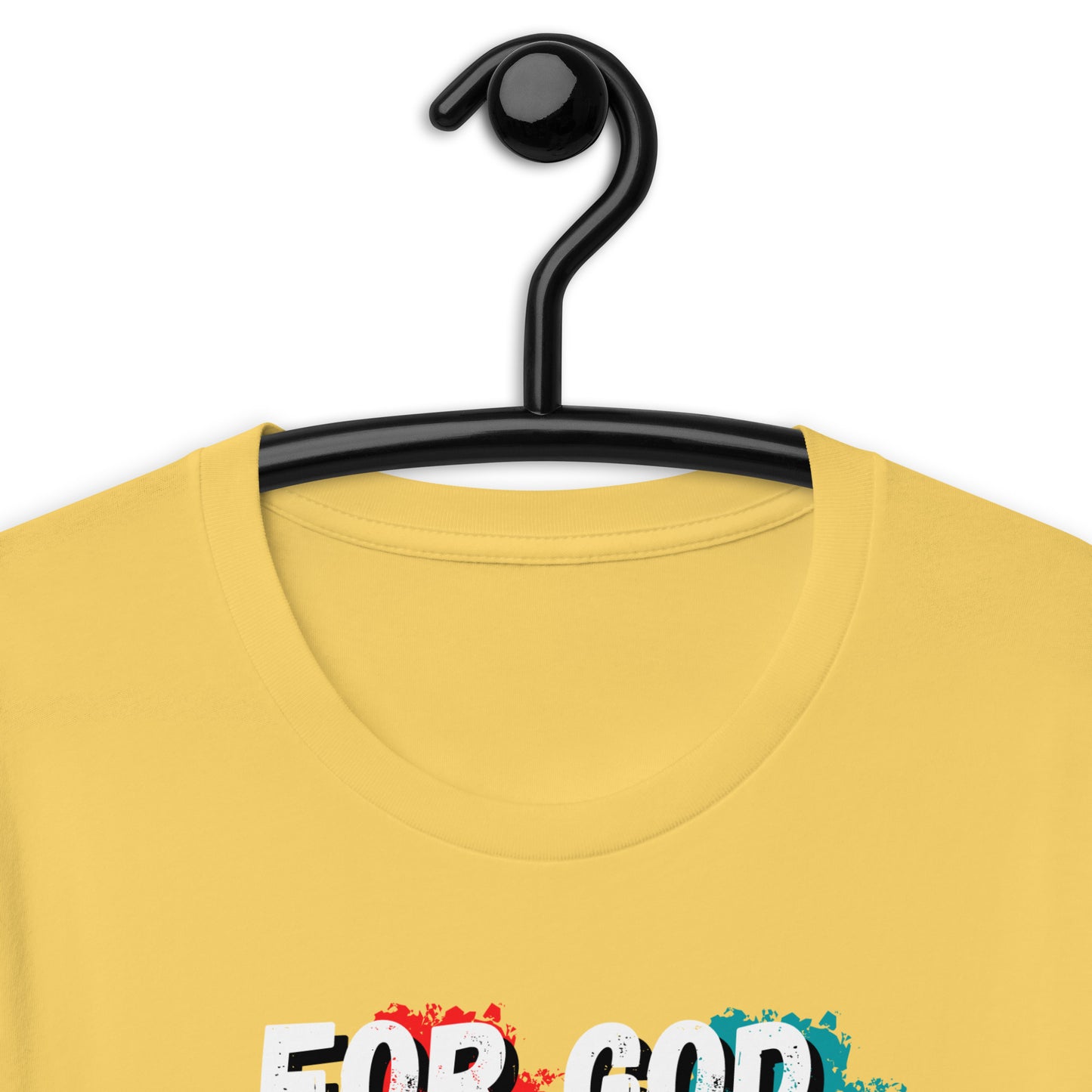 For God I Will Live, For God I Will Die (stripe) t-shirt