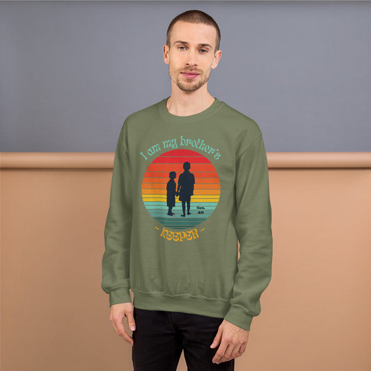 Brother's Keeper Sweatshirt (male black logo)