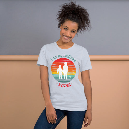 Brother's Keeper t-shirt (female white logo)